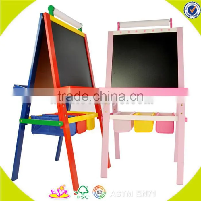 Wholesale teaching aid kids wooden sketchpad useful top quality kids wooden sketchpad W12B031