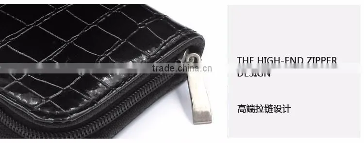 QJ-L01 High Quality Hair Salon Scissors Leather Case For Hairdresser