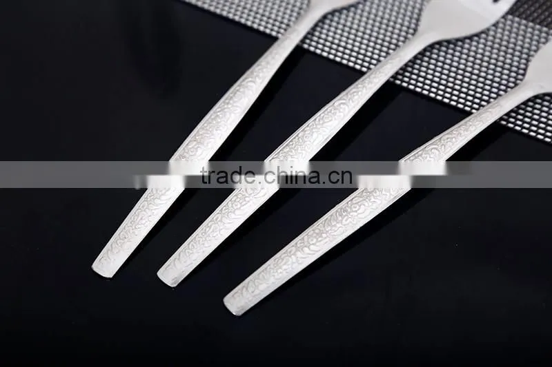 Cute thickening stainless steel fork Mirror Polishing Cutlery