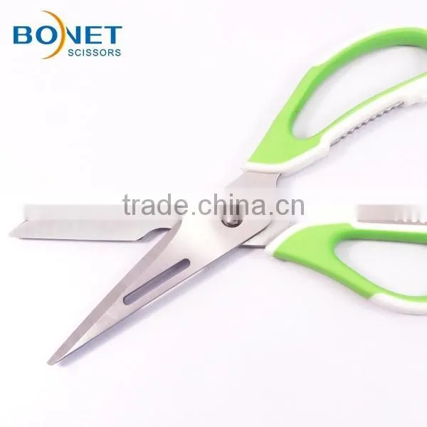 S52033C 9" Kitchen Shears - Come-Apart Multi-function Kitchen Scissors,Dishwasher Safe, Can Opener and Nut Cracker