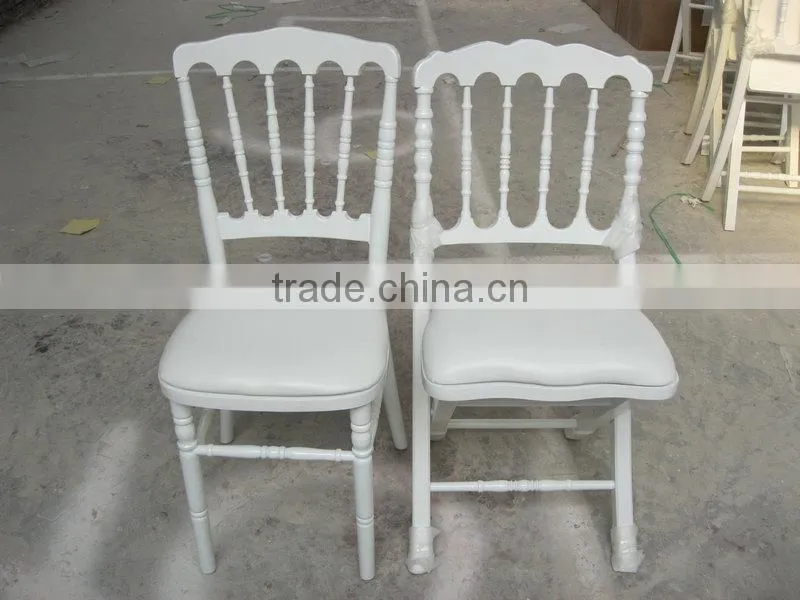wedding wood napoleon chair restaurant dining chair
