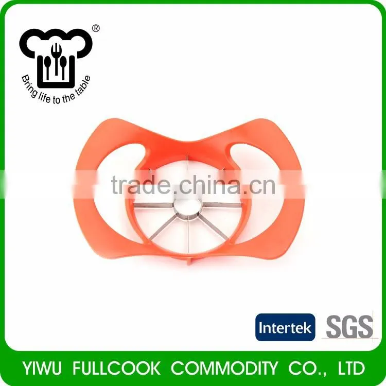 Factory export unique design fruit cutter apple slicer kitchen tool with many colors