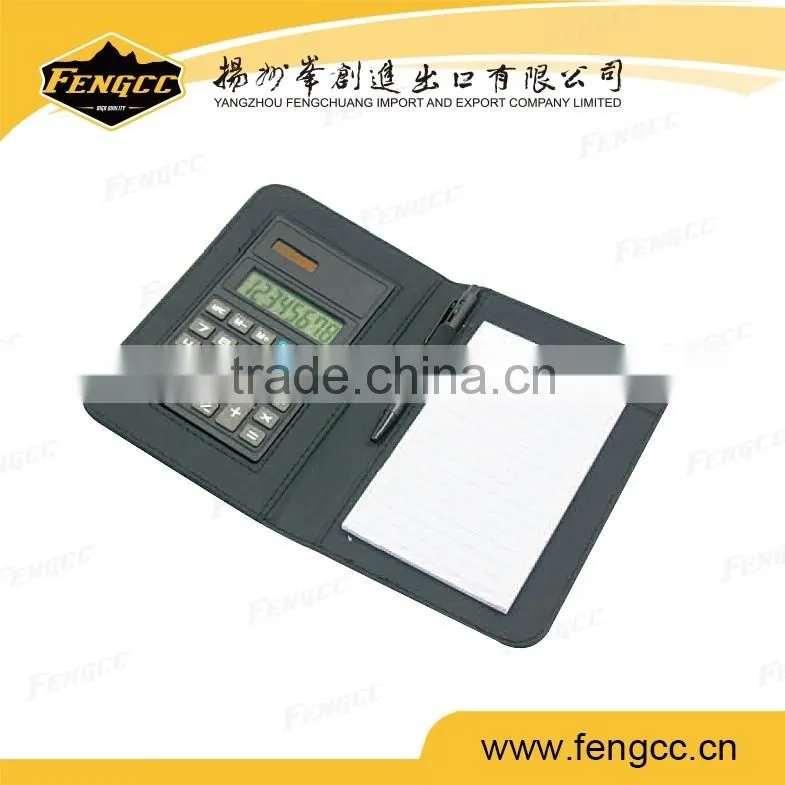 Hot Sale pocket notebook calculator with pen
