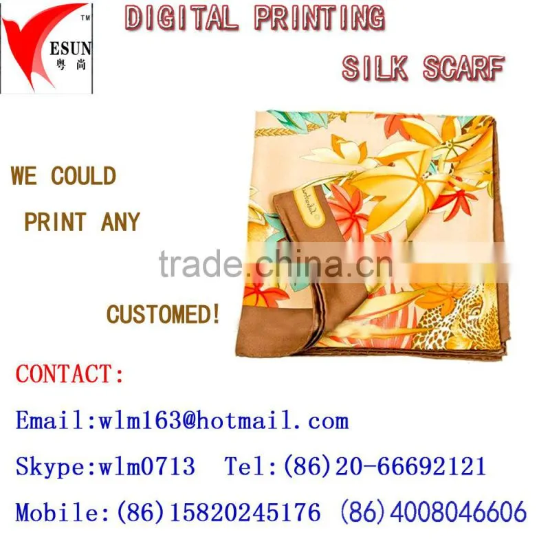 sublimation printing silk scraf