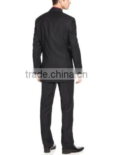GZY Cheap Men Suit Style black coat pant men suit stock