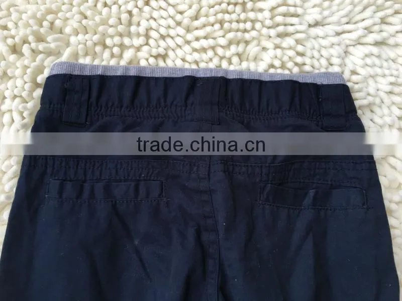 Good quality casual kids fashion design pants clothing stocklots