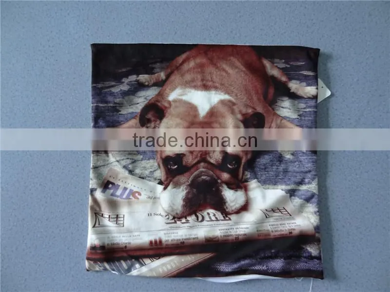 High quality custom cushion cover printed made in china