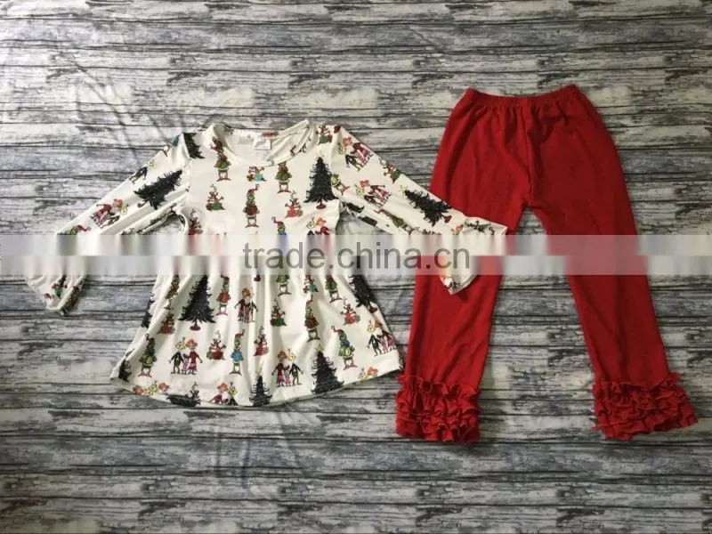 wholesale children's boutique clothing Valentines Day girls outfits BY-G240