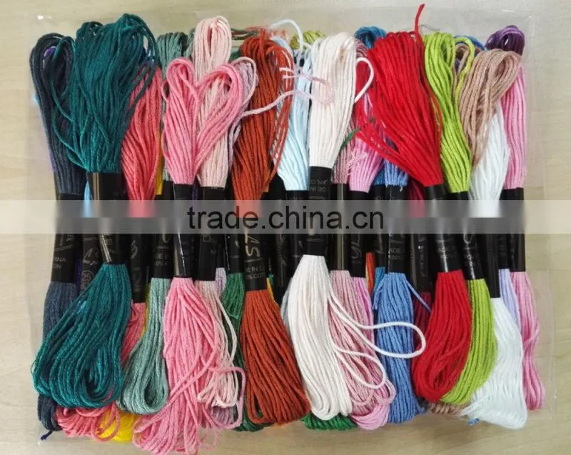 New arrival 50 Different Colors Anchor Cross Stitch Cotton Sewing Skeins Embroidery Thread Floss Thread