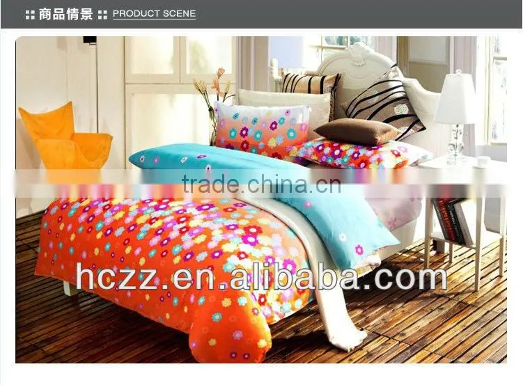 New Gorgeous Active Printing Cotton Bedding set 4pcs