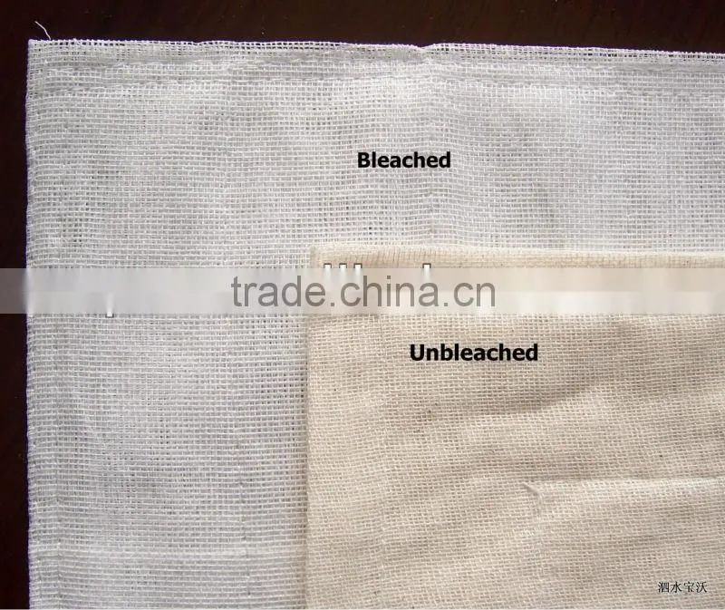 Grade 90 Unbleached Cheesecloth Fabric Ultra Fine 100% Natural Cotton Cheese Cloth 2 Square Yards