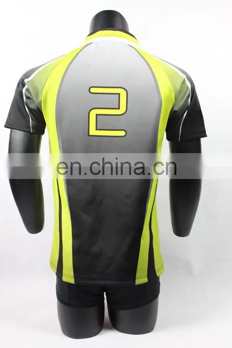 High quality durable tear resistance breathable rugby jerseys free custom