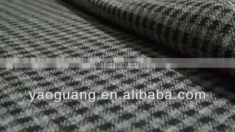Jacquard Knit tr spandex fabric