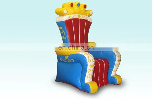 inflatable princess chair /inflatable birthday chair/king throne inflatable chair