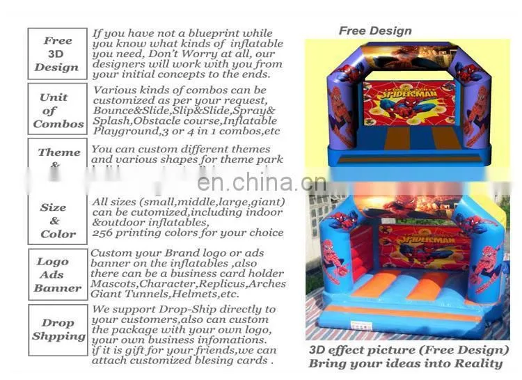 Attractive inflatable obstacle toy, popular inflatable obstacle course