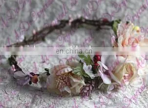 Aidocrystal elegance wedding party bridal fascinators,fashion flower crown,women hair accessories