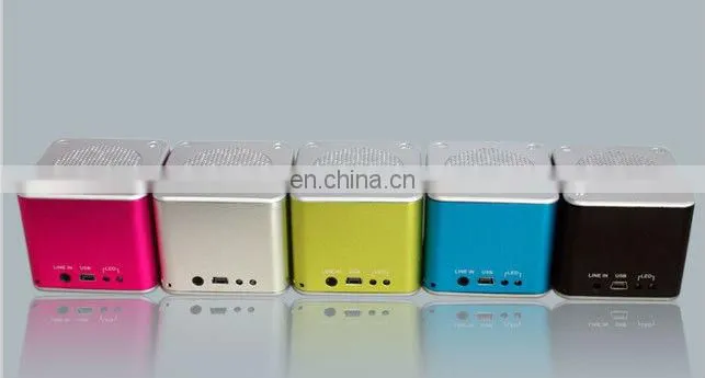 EASTSUN Fashion Mini PortableWireless Bluetooth 2.1+EDR Stereo Hifi Speaker for iPhone iPad Cell Phone Notebook Laptop