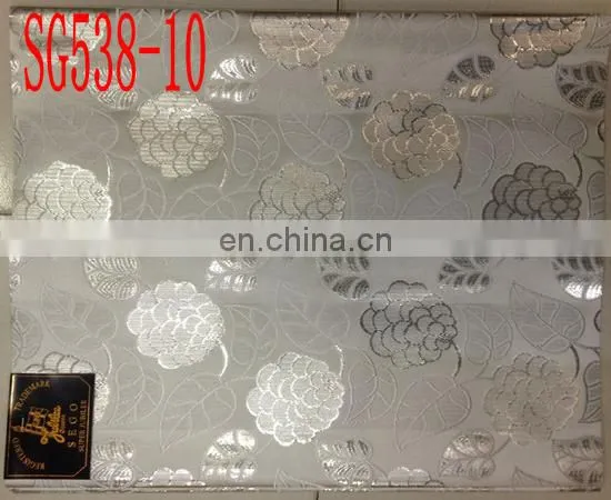 embroideried multicolor sego headtie(SG538) african wedding headtie