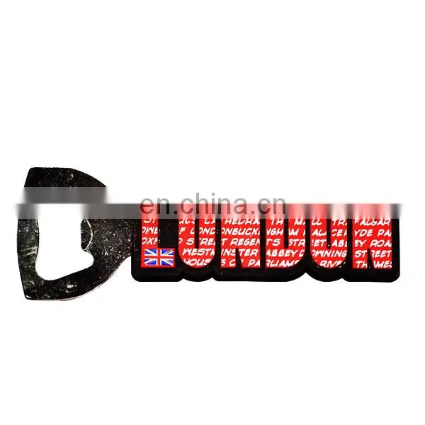 3D design soft PVC bottle opener manufacturer