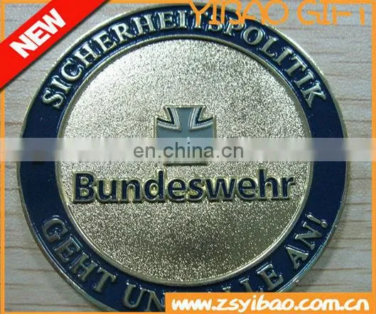 3D antique custom metal stamping coins