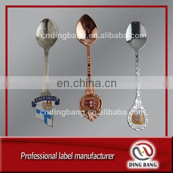 OEM Accepted Promotion Cheap Items Stamped Logo Plate Type And Gift Box Packaged Eco-friendly Custom Souvenir Coffee Spoon