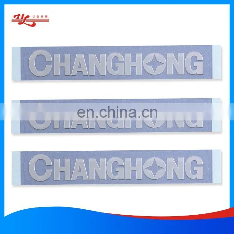 Custom auto decorative sticker and wholesale bumper sticker printing with 3M adhesive