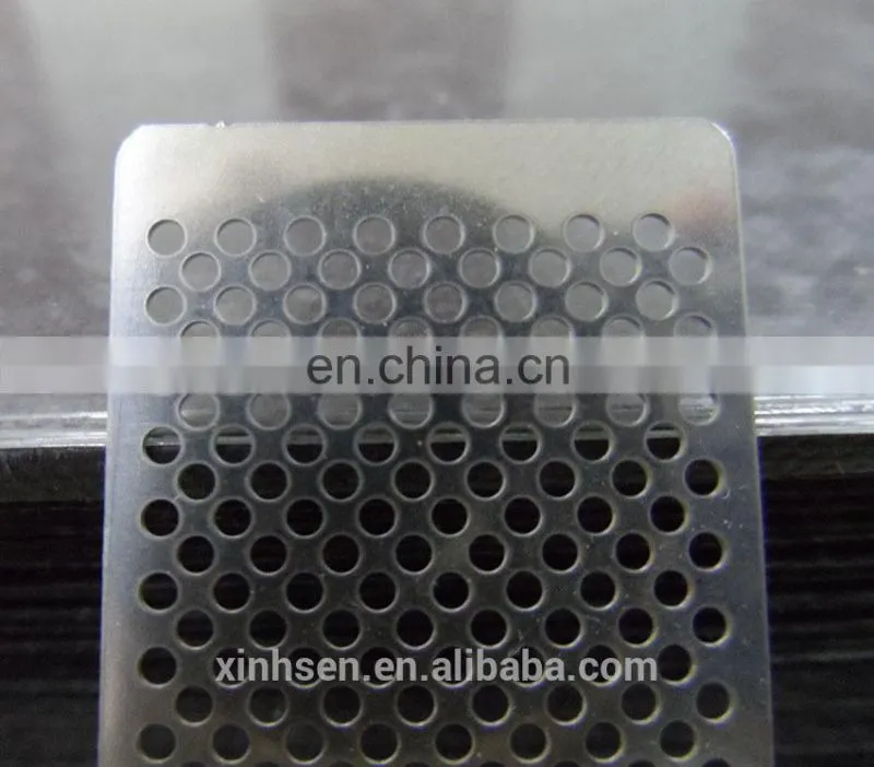 Etching perforated stainless steel sheet water filter shower with low price