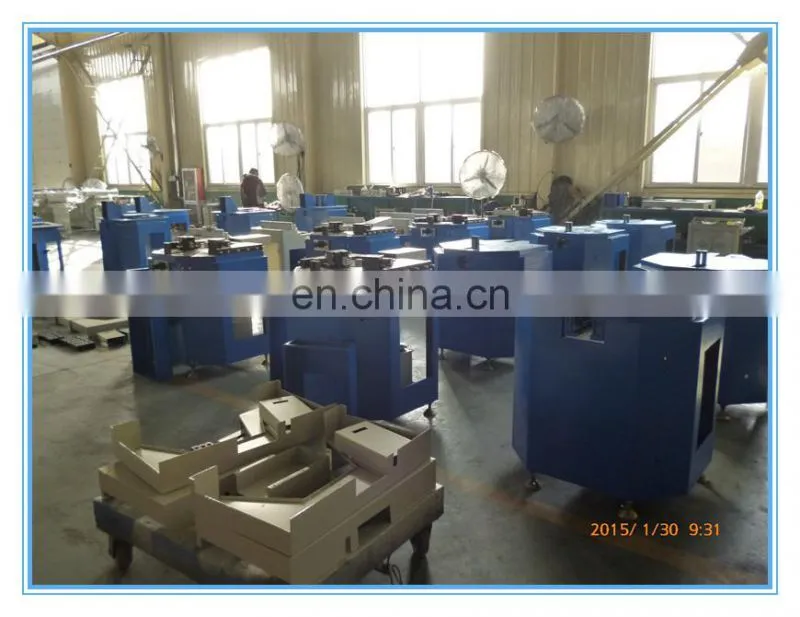 MMCNC press machine for aluminium/corner combining machine for aluminium frames profiles lzj-120