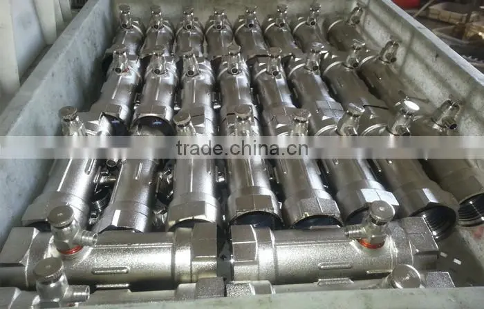 Floor Heating 2 to 6 Ways Manual Brass Water Manifold distribution