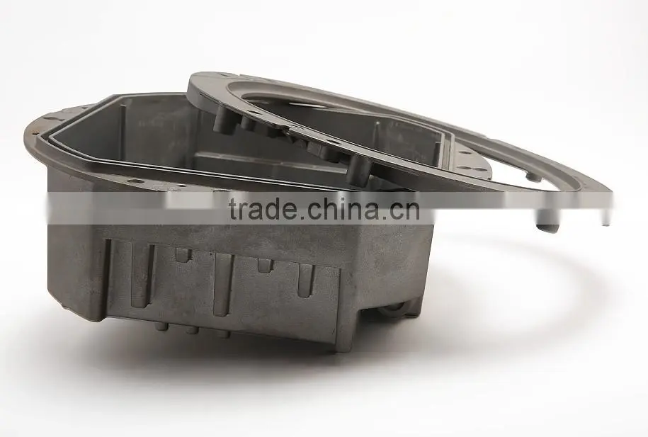 customize aluminum die casting sand blasting for led fixture led light housing