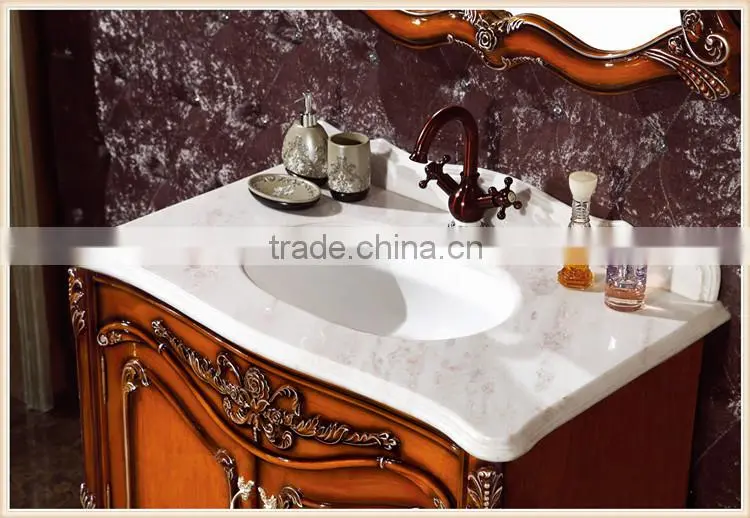 New design classic mirrored used bathroom vanity cabinets