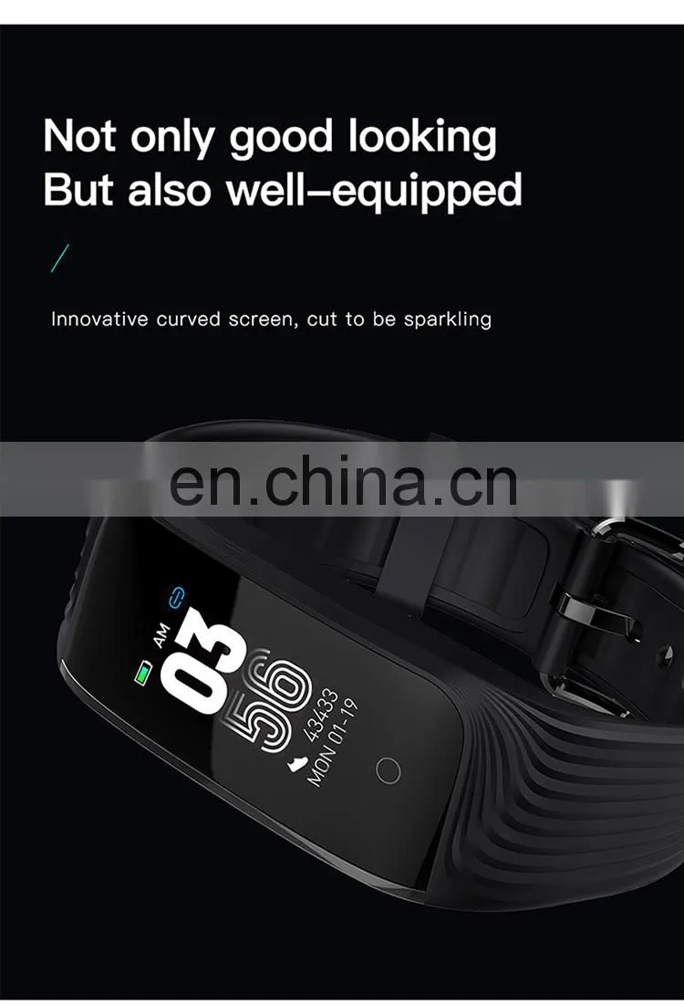 SANDA S4 Men Women Sports Bracelet Wrist Band Smart Watch Hear Rate Monitor Fitness gps Smartwatch