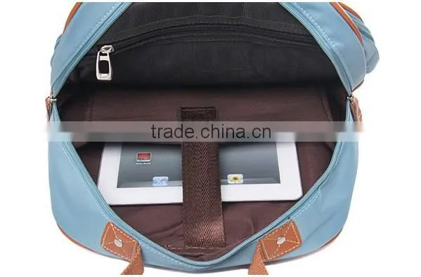 fashion waterproof nylon high school backpack