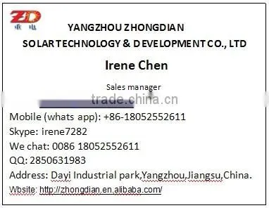 rechargeable 12V lithium battery solar street light