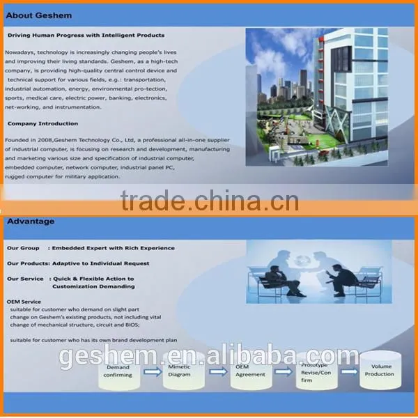 GS1504TI 15'' TFT LED industrial fully rugged tablet pc