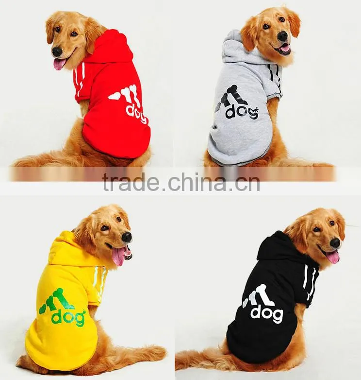 Small quantity supply adidog pet clothes for dog