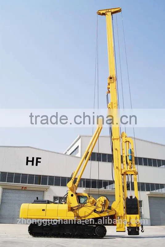HF-YD7 full hydraulic hammer , concrete pile driver,hammer piling rig