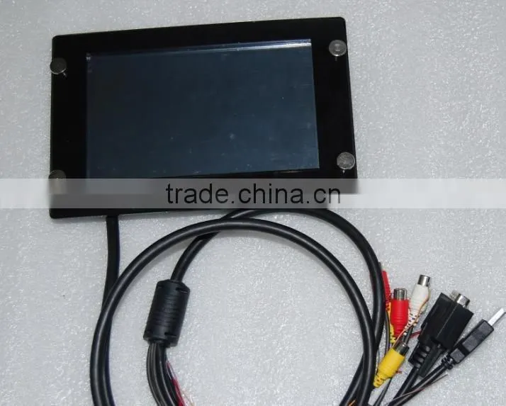 Manufacturer supplier wholesale 7 inch touch screen high brightness open frame lcd monitor