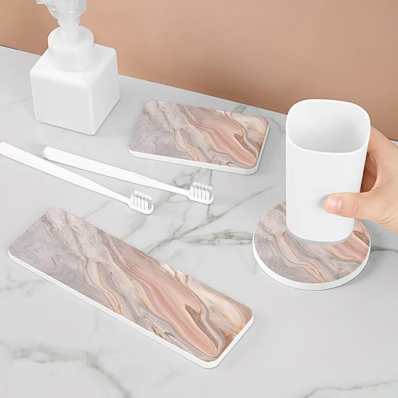 diatomite mats in set