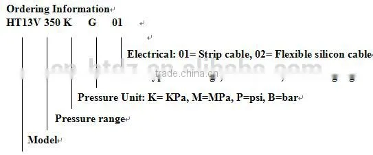 Constant voltage pressure sensor