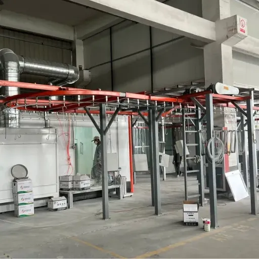 e coating line