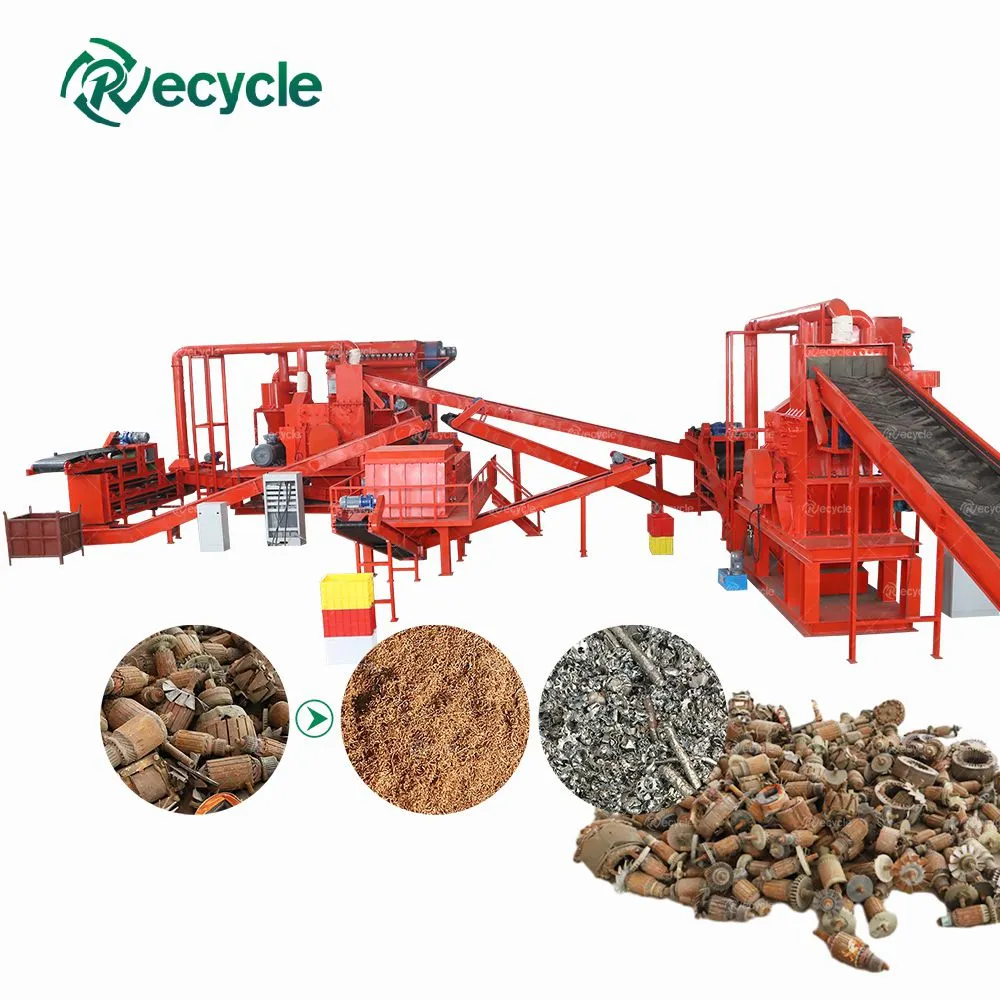 Choosing a Motor Stator and Rotor Recycling Line for High-Volume Scrap Processing