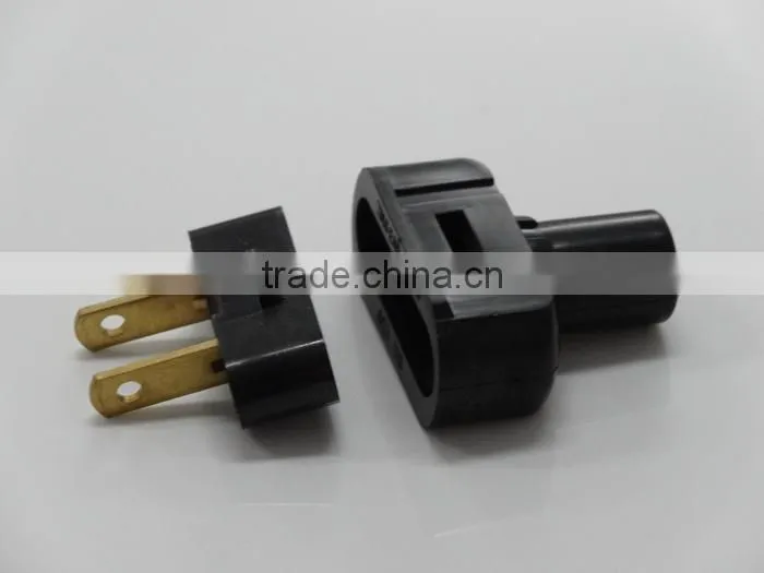 UL Listed US USA Detachable Rewireable Power Cord Plug 15AMP