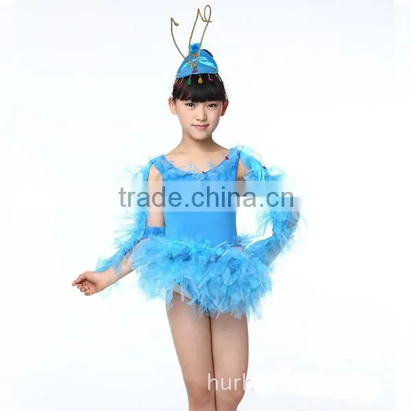 Girls cartoon small bee stage performance costumes