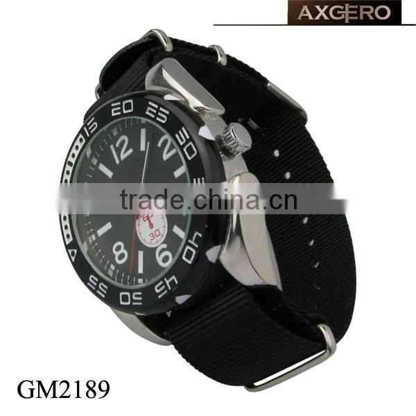 Custom nylon watch men's watch alibaba express