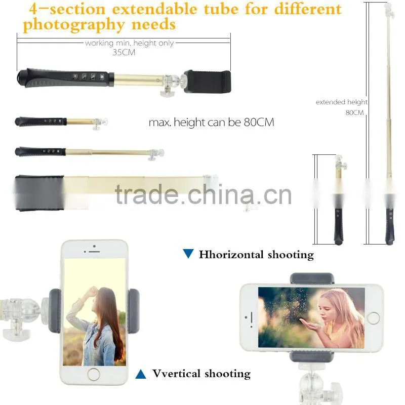 Most popular photo taking monopod with bluetooth