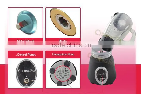 CF-4688 Glass Jug Metal Base High Quality Blender
