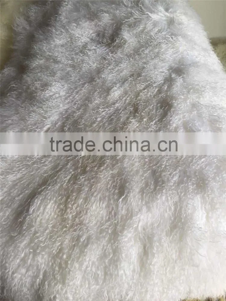 High Quality Genuine Mongolia Sheep Fur Plate For Winter