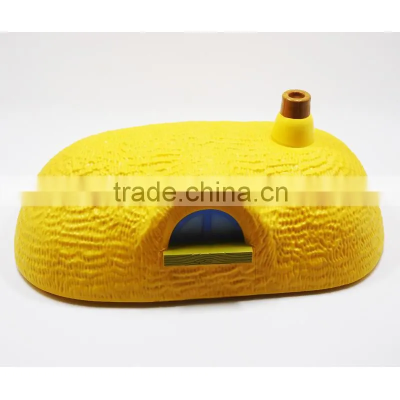 Quicky Assembly Plastic Farm House for Small Animal Plastic Warm House for Kids Play Games