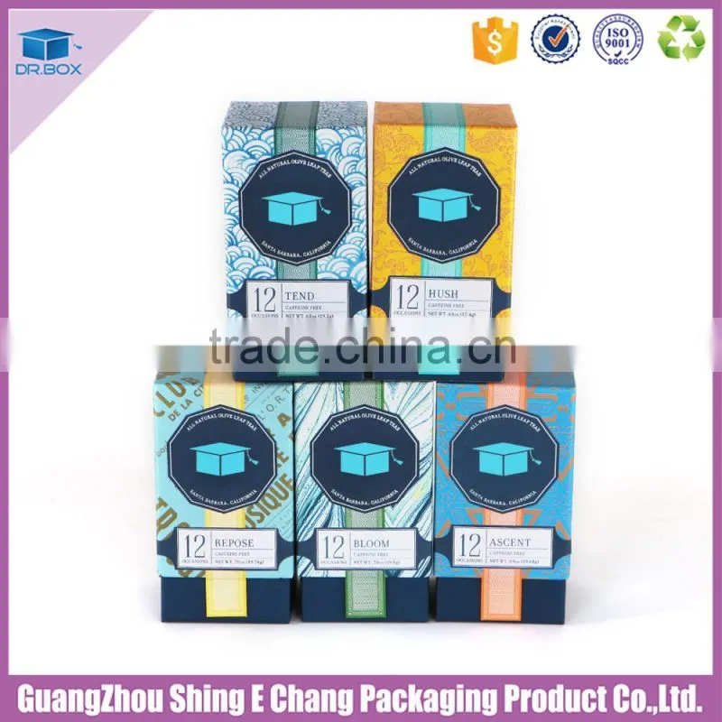 Manufacturer high end Chinese tea gift box with your logo